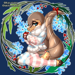 accessory anthro blue_eyes bow_(feature) bow_accessory bow_ribbon claws clothed clothing container cup female furgonomics legwear looking_at_viewer ribbons smile snowflake solo stockings sweater tail tail_accessory tail_bow tail_ribbon thick_thighs topwear wide_hips tekitourabbit_(artist) maple_(maplegek) flat-tailed_gecko gecko leaf-tailed_gecko lizard reptile satanic_leaf-tailed_gecko scalie 1:1 2021 alpha_channel low_res trans_(lore)