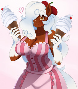 <3 anthro apron beret big_breasts blush breasts brown_fur cleavage clothed clothing digital_media_(artwork) equine fan_character female food fur hair hair_over_eye hat hi_res horse ice_cream long_hair looking_at_viewer mammal my_little_pony orange_eyes pony smile solo sssonic2 white_hair
Rating: Questionable
Score: 12
User: OptimalPrime
Date: December 27, 2014 <3 anthro apron beret big_breasts blush breasts brown_fur cleavage clothed clothing digital_media_(artwork) equine fan_character female food fur hair hair_over_eye hat hi_res horse ice_cream long_hair looking_at_viewer mammal my_little_pony orange_eyes pony smile solo sssonic2 white_hair
Rating: Questionable
Score: 12
User: OptimalPrime
Date: December 27, 2014