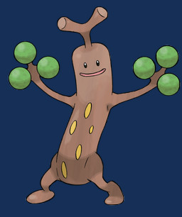 ambiguous_gender black_eyes brown_body front_view looking_at_viewer noseless not_furry open_mouth open_smile simple_background smile solo spots standing transparent_background yellow_spots ken_sugimori nintendo pokemon generation_2_pokemon pokemon_(species) sudowoodo alpha_channel full-length_portrait hi_res official_art portrait