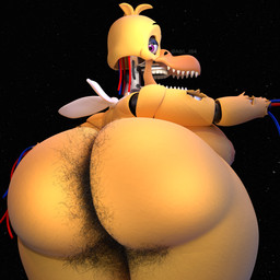 anthro areola beak big_breasts big_butt body_hair breasts butt butt_hair female hairy huge_butt looking_at_viewer machine nipples non-mammal_nipples pubes purple_eyes sharp_teeth smile solo teeth thick_thighs toothed_beak adri164 sanco_(modeler) five_nights_at_freddy's five_nights_at_freddy's_2 scottgames withered_chica_(fnaf) animatronic avian bird chicken galliform phasianid robot robot_anthro 1:1 3d_(artwork) absurd_res digital_media_(artwork) hi_res