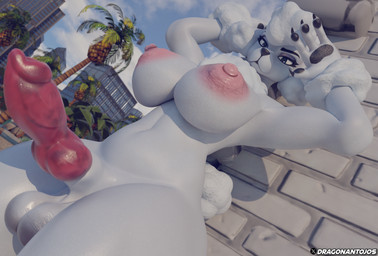 4_fingers animal_genitalia animal_penis anthro areola aroused balls beach big_breasts bite black_claws breasts canine_genitalia canine_penis claws detailed_background exhibitionism eyebrows fangs fingers fluffy fluffy_chest fluffy_ears fluffy_hair genitals glistening glistening_areola glistening_balls glistening_genitalia glistening_knot glistening_nipples glistening_penis gynomorph hair head_tuft hiding hiding_behind_object hiding_behind_wall intersex knot knotted_penis long_ears long_snout nipples nude penis pink_areola pink_nipples presenting presenting_breasts puffy_areola puffy_nipples raised_eyebrows risky_nudity snout solo teeth tuft vein veiny_penis white_balls white_breasts dragonantojos twilightv0ids_(modeler) epic_games fortnite fortnite:_battle_royale lady_poodlina canid canine canis domestic_dog mammal poodle 2026 3d_(artwork) absurd_res digital_media_(artwork) hi_res