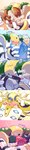 ambiguous_gender blush group holding_character hug pressing size_difference ranabysson nintendo pokemon generation_3_pokemon generation_4_pokemon generation_8_pokemon legendary_pokemon pokemon_(species) regice regidrago regieleki regigigas regirock registeel absurd_res hi_res long_image tall_image