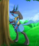 age_difference balls blush canine cub cum cum_in_pussy cum_inside dancingchar erection eyes_closed female fur knot lucario male mammal nintendo nude orgasm penetration penis pokémon pussy pussy_juice raised_leg riolu sex size_difference standing straight vaginal vaginal_penetration video_games young
Rating: Explicit
Score: 14
User: RioluKid
Date: March 27, 2014