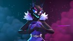 anthro breasts female holding_breast nipples solo tundradoessfm epic_games fortnite pack_leader_highwire 16:9 3d_(artwork) digital_media_(artwork) tagme widescreen