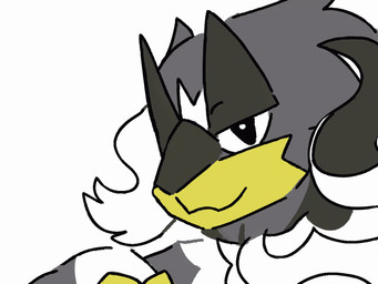 ambiguous_gender anthro simple_background solo white_background nm nintendo pokemon generation_8_pokemon legendary_pokemon pokemon_(species) rapid_strike_style_urshifu urshifu 2d_animation 4:3 animated frame_by_frame