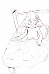 anthro bed biped clothed clothing embarrassed erection furniture looking_down male morning_wood nipples on_bed open_mouth sitting solo tenting topless under_covers young young_anthro young_male furfit league_of_legends riot_games tencent milo_(furfit) mammal yordle absurd_res digital_drawing_(artwork) digital_media_(artwork) hi_res monochrome