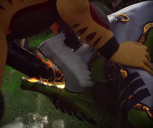 abdominal_bulge animal_genitalia anthro audible_ejaculation balls beard big_balls big_penis bodily_fluids body_part_in_mouth bouncing_balls cum cum_inflation cum_inside cum_on_face cum_while_penetrated cumshot deep_throat duo ejaculation erection facial_hair fellatio foreskin genital_fluids genitals glowing glowing_mouth hands-free huge_balls huge_penis hyper hyper_balls hyper_genitalia hyper_penis inflation male male/male moan multiple_angles multiple_piercings neck_bulge nipples oral oral_only oral_orgasm oral_penetration orgasm outside penetration penile penis penis_in_mouth piercing plant sex sheath vein veiny_penis graventhax sound_warning mythology cain_sentau dragon mythological_creature mythological_scalie reptile scalie 2025 3d_(artwork) 3d_animation 6:5 animated digital_media_(artwork) high_framerate huge_filesize long_playtime sound webm