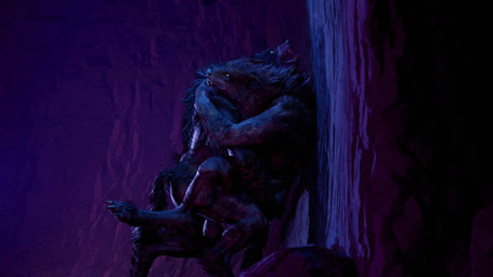against_surface against_wall anal anal_penetration anthro cavern dim_lighting duo fur holding_butt male male/male moan night penetration rock teeth tongue tongue_out yellow_eyes anonymutt mythology canid canine canis crinos mammal mythological_canine mythological_creature werecanid werecanine werecreature werewolf wolf 16:9 4k absurd_res animated blender_(artwork) digital_media_(artwork) hi_res high_framerate huge_filesize loop short_playtime sound video widescreen