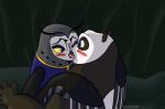 avian bear blush caluriri female fenghuang french_kissing kissing kung_fu_panda male mammal owl panda po straight
Rating: Questionable
Score: -1
User: metalslayer777
Date: April 05, 2014