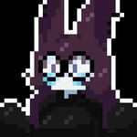 blush bouncing clothing eyewear female glasses hair long_ears long_hair simple_background solo transparent_background wearing_glasses slurpiedoo slurpie_(slurpiedoo) humanoid monster unknown_species 2018 alpha_channel animated digital_media_(artwork) low_res pixel_(artwork) pixel_animation short_playtime