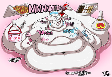 anthro arm_rolls back_rolls belly belly_rolls beverage big_belly big_breasts big_butt blob_body blobby breasts butt claws deep_navel dissembodied_hands double_chin fat_arms fat_legs fat_rolls feeding female food force_feeding forced funnel fur hair huge_belly huge_breasts huge_butt huge_cheeks hyper hyper_belly hyper_butt immobile leg_rolls morbidly_obese morbidly_obese_anthro morbidly_obese_female navel neck_ring neck_rolls obese obese_anthro obese_female overweight overweight_anthro overweight_female rumbling_stomach soda solo sunken_limbs tail weight_gain white_body white_fur white_hair bellydog mythology nintendo pokemon dragon generation_5_pokemon legendary_pokemon mythological_creature mythological_scalie pokemon_(species) reshiram scalie absurd_res hi_res