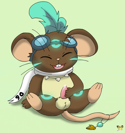anthro balls brown_body chibi erection eyes_closed genitals male masturbation penis pink_nose sheathed_tapering_penis sitting solo pichu90 transformice mammal mouse murid murine rodent shaman_mouse 2022