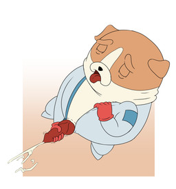 animal_genitalia animal_penis anthro bodily_fluids breath brown_body canine_genitalia canine_penis clothing cum cumshot ejaculation erection eyes_closed genital_fluids genitals gloves hand_on_penis handwear humanoid_hands knot looking_pleasured male masturbation on_model open_mouth overweight overweight_male panting penis red_penis solo tan_body throbbing throbbing_penis tongue tongue_out undressing undressing_self uniform unzipped unzipped_bodysuit unzipped_clothing unzipping zipper bob-jiggles dogs_in_space netflix loaf_(dogs_in_space) bulldog canid canine canis domestic_dog mammal mastiff molosser absurd_res hi_res