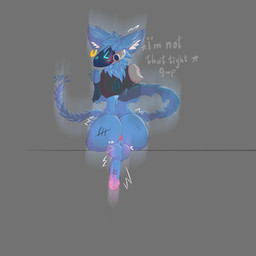 anus armor backsack balls balls_outline bulge butt butt_focus detailed_bulge femboy genital_outline genitals machine male masturbation penile penile_masturbation penis raised_tail rear_view sitting solo tail tail_motion vibrating wall_(structure) anonymous_artist sleshkat protogen 1:1 hi_res