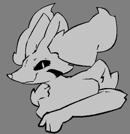 ambiguous_gender anthro black_markings black_sclera markings simple_background smile smiling_at_viewer smirk smirking_at_viewer solo catjamn nintendo pokemon undertale undertale_(series) asriel_dreemurr_(god_form) braixen generation_6_pokemon pokemon_(species) 2022 aliasing digital_media_(artwork) greyscale low_res monochrome sketch