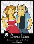 blep breasts camelid cleavage clothed clothing comic cousins_(lore) cover cover_art cover_page daniel_llama eyes_closed face_squish female gesture green_eyes hand_gesture incest_(lore) llama llama_llama_(character) male mammal pigtails squish surprised_expression tongue tongue_out v_sign zombikiss