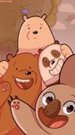 black_body black_fur blue_eyes brown_body brown_fur claws fur green_eyes grey_body grey_fur group looking_at_viewer male paws plant purple_eyes selfie sky skyscape smile smiling_at_viewer tree white_body white_fur turbo_gumball cartoon_network we_bare_bears grizzly_(we_bare_bears) ice_bear_(we_bare_bears) nom_nom_(we_bare_bears) panda_(we_bare_bears) bear brown_bear giant_panda grizzly_bear koala mammal marsupial polar_bear ursine vombatiform absurd_res hi_res adopted_(lore) brother_(lore) brothers_(lore) sibling_(lore)