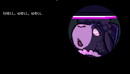 anthro black_body black_fur black_wool chastity_cage chastity_device cuff_(restraint) defeated defeated_hero dialogue fur game_over game_over_screen gameplay_mechanics machine male metal_cuffs milking_machine mind_control multicolored_body nipple_fetish nipple_play nipple_pump open_mouth restrained restraints scott_(top_dog) screencap spiral spiral_eyes spread_legs spreading submissive submissive_male tattoo text two_tone_body white_body white_fur white_wool wool_(fur) dinnerdeer faustech top_dog_(video_game) bovid caprine mammal sheep animated colored digital_media_(artwork) english_text hi_res pixel_(artwork) short_playtime video