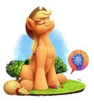 clothing cowboy_hat eyes_closed female feral food freckles fruit gradient_background grass hat headgear headwear macro plant pumpkin simple_background sitting sky smile tree tsitra360 friendship_is_magic hasbro my_little_pony apple_bloom_(mlp) applejack_(mlp) big_macintosh_(mlp) earth_pony equid equine horse mammal pony 2023 hi_res signature traditional_media_(artwork) brother_(lore) brother_and_sister_(lore) sibling_(lore) sister_(lore)