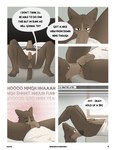 absurd_res anal anthro anthro_on_anthro bottomless brown_body brown_fur brown_penis canid canine canis clothed clothing comic dialogue domestic_dog duo echto english_text father_(lore) father_and_child_(lore) father_and_son_(lore) foreskin fur genitals hi_res incest_(lore) lying male male/male mammal on_back oral orgasm parent_(lore) parent_and_child_(lore) parent_and_son_(lore) penis rimming sex shirt shirt_only son_(lore) speech_bubble spread_legs spreading text topwear topwear_only