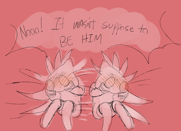 anthro bed blush clothing covering covering_face embarrassed furniture gloves hand_on_face handwear legwear male rolling solo stockings text thought_bubble skyuuto sega sonic_the_hedgehog_(series) silver_the_hedgehog eulipotyphlan hedgehog mammal english_text