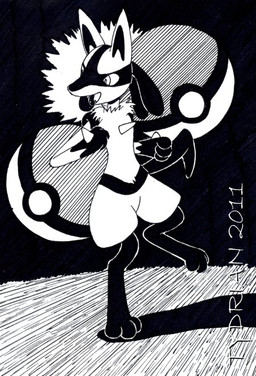 ambiguous_gender anthro battle digitigrade lucario nintendo pokéball pokémon solo tydrian video_games
Rating: Safe
Score: 5
User: Nartan
Date: April 22, 2013 ambiguous_gender anthro battle digitigrade lucario nintendo pokéball pokémon solo tydrian video_games
Rating: Safe
Score: 5
User: Nartan
Date: April 22, 2013
