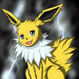 all_fours ambiguous_gender black_nose blush canine chest_tuft cute cyan_eyes eeveelution fur jolteon lightning mammal nintendo open_mouth pokémon sitting solo storm teeth tuft unknown_artist video_games white_fur yellow_fur
Rating: Safe
Score: 2
User: Hydr0
Date: February 15, 2015 all_fours ambiguous_gender black_nose blush canine chest_tuft cute cyan_eyes eeveelution fur jolteon lightning mammal nintendo open_mouth pokémon sitting solo storm teeth tuft unknown_artist video_games white_fur yellow_fur
Rating: Safe
Score: 2
User: Hydr0
Date: February 15, 2015