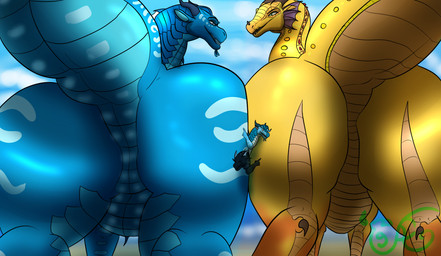 ass_to_ass ass_up beach big_butt blue_body blue_scales butt butt_crush butt_focus duo_focus featureless_crotch female feral group horn macro macro_female macro_feral macro_focus male male/female micro_male null presenting presenting_hindquarters rear_view scales simple_background size_difference tail spicyscaliearts european_mythology mythology wings_of_fire deathbringer_(wof) glory_(wof) riptide_(wof) tsunami_(wof) dragon mythological_creature mythological_scalie nightwing_(wof) rainwing_(wof) scalie seawing_(wof) western_dragon digital_media_(artwork) hi_res