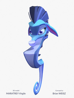 blue_body blue_eyebrows blue_eyes blue_mane blue_skin eyebrows eyelashes female female_feral feral light limbless long_ears mane multicolored_body multicolored_skin purple_inner_ear simple_background text white_background virgile_maratrey fish marine seahorse syngnathid syngnathiform 2022 3d_(artwork) artist_name autodesk_maya_(artwork) colored digital_media_(artwork) english_description english_text hi_res lighting marmoset_toolbag_(artwork) redraw shaded substance_painter_(artwork) zbrush_(artwork)