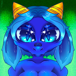 anthro female solo bipolarbarbi3 atlyss kubold_(atlyss) 1:1 hi_res icon