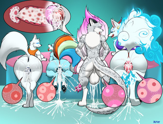 after_vaginal animal_genitalia animal_penis animal_vulva anthro anthro_on_anthro anthro_on_feral anthro_penetrated anthro_penetrating anthro_penetrating_anthro anus balls bestiality bestiality_impregnation big_balls blue_body blue_fur bodily_fluids breeding_spree canine_genitalia canine_vulva clothing cum cum_drip cum_in_uterus cum_in_vagina cum_inside cutaway doggystyle dripping ejaculation erection excessive_cum excessive_genital_fluids feline_genitalia feline_penis female female_anthro female_penetrated feral from_behind_position fur genital_fluids genitals glowing glowing_eyes grey_body grey_fur group heart_symbol impregnation internal internal_vaginal interspecies interspecies_impregnation larger_anthro larger_male licking licking_lips lying male male/female male_anthro male_penetrating male_penetrating_female multi_tail multiple_impregnation multiple_ova nude nude_anthro nude_female nude_male on_front one_after_another ovum ovum_with_heart penetration penile penile_penetration penis penis_in_vagina pink_body pink_fur platform_standing_doggystyle rear_view sex sheath size_difference smaller_anthro smaller_female smaller_penetrated sperm_cell standing standing_doggystyle tail tongue tongue_out tuft uterus vaginal vaginal_fluids vaginal_penetration vulva white_body white_fur unusualmatias gunfire_reborn one_piece fire_jade_gunner_(gunfire_reborn) yamato_(one_piece) yoso_(zekeofgods) zeke_(zekeofgods) arctic_fox canid canine felid feline fox fox_spirit mammal pantherine snow_leopard true_fox absurd_res hi_res