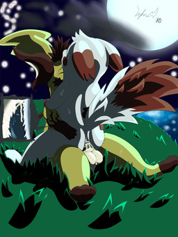 <3 anal anal_penetration blush close-up cowgirl_position cum cumshot eyes_closed gay internal male mohawk moon night nintendo on_top orgasm outside penetration penis pokémon raichu roy_(raichu) roy_arashi sweat video_games
Rating: Explicit
Score: 4
User: UNBERIEVABRE!
Date: January 19, 2014