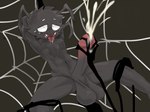 athletic athletic_male balls bdsm big_penis black_body black_fur bodily_fluids colored_cum cum fur genital_fluids genitals glans_play happy happy_sex huge_penis humanoid_genitalia humanoid_penis male orgasm_face penile penis saliva sex slim thick_penis unusual_bodily_fluids unusual_cum unusual_genital_fluids yellow_cum calamitind don't_starve klei_entertainment webber arachnid arthropod shadow_hand spider hi_res