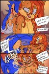 after_sex all_fours angry anthro big_breasts breasts canon_couple dialogue duo face_torture female head_torture male male/female slap sleeping text wounded thefuckingdevil archie_comics sega sonic_the_hedgehog_(archie) sonic_the_hedgehog_(comics) sonic_the_hedgehog_(series) sally_acorn sonic_the_hedgehog chipmunk eulipotyphlan ground_squirrel hedgehog mammal rodent sciurid comic english_text