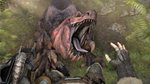 ambiguous_gender armor blurred_background claws clothed clothing detailed_background duo falling feral first_person_view fur gaping_mouth hair imminent_vore looking_at_viewer mouth_shot open_mouth oral_vore sharp_teeth size_difference teeth tongue tongue_out vore ivorylagiacrus capcom monster_hunter anjanath brute_wyvern dinosaur human mammal prehistoric_species reptile scalie 16:9 2021 3d_(artwork) 4k absurd_res digital_media_(artwork) hi_res source_filmmaker_(artwork) widescreen