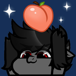 anthro chibi emoji feral food fruit fur hair looking_at_viewer male peach_(fruit) plant simple_background smile solo nekomellow friendship_is_magic hasbro my_little_pony fan_character mythos_vangaurd_(ignis1163) equid equine horse mammal pony 1:1 alpha_channel low_res