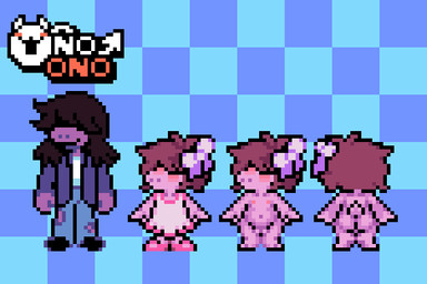 accessory aged_down anthro bow_ribbon butt clothed clothed_anthro clothed_female clothing dress female female_anthro genitals hair_accessory hair_bow hair_ribbon loli navel nipples nude nude_anthro nude_female ribbons solo sprite_edit tail vulva young young_anthro young_female onoono deltarune undertale_(series) susie_(deltarune) scalie 3:2 digital_media_(artwork) pixel_(artwork)