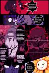 abstract_background angry blindfold blood bodily_fluids breasts dialogue female flower frown gag laugh nipples nude plant smile tears text home-cooking undertale undertale_(series) flowey_the_flower frisk_(undertale) elemental_creature flora_fauna flower_creature human mammal 2:3 comic english_text hi_res