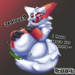 ambiguous_gender anthro belly claws digestion licking licking_lips looking_at_viewer solo talking_to_viewer text tongue tongue_out vore drakasus nintendo pokemon generation_3_pokemon pokemon_(species) zangoose 1:1 absurd_res hi_res huge_filesize