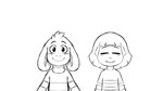 bodily_fluids bone crying duo fur group happy male music skeleton solo tears fatz_geronimo undertale undertale_(series) alphys asriel_dreemurr frisk_(undertale) papyrus_(undertale) sans_(undertale) undyne animal_humanoid animated_skeleton boss_monster_(undertale) bovid caprine fish fish_humanoid human humanoid lizard mammal marine marine_humanoid reptile scalie undead 16:9 2015 2d_animation animated hi_res long_playtime monochrome sound webm widescreen