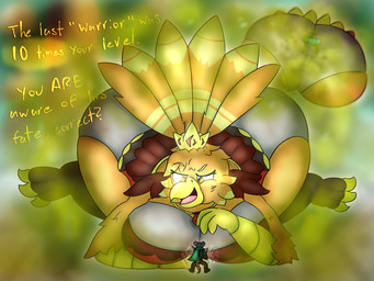 ambiguous_gender anthro beak big_butt breasts butt clothed clothing death experience_points experience_up extreme_size_difference fart fart_cloud fart_fetish feathers feet female gameplay_mechanics group hair inside_clothing macro micro micro_in_underwear open_mouth simple_background size_difference tail text tongue trapped_in_clothing trio underwear inactivelime avian bird mammal murid murine rat rodent digital_media_(artwork) english_text hi_res