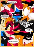 abdominal_bulge absurd_res ahegao animal_genitalia animal_penis anthro big_breasts bodily_fluids breasts canine_genitalia canine_penis clothing comic delphox delphox_wizard_(ponporio) dialogue doggystyle english_text eye_patch eyewear female from_behind_position generation_4_pokemon generation_6_pokemon genitals hat headgear headwear hi_res knot looking_pleasured lucario lucid_(lucidlucario) male male/female nintendo nipples penetration penis pokemon pokemon_(species) ponporio_(artist) presenting pussy sex sweat sweatdrop text vaginal vaginal_penetration wizard_hat