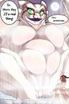 alternate_timeline alternate_universe anthro breasts dialogue duo extreme_size_difference female female/female first_person_view genitals hot_spring imminent_vore long_tail low-angle_view macro micro pussy size_difference smug smug_face smug_grin spread_legs spreading steam tail water worm's-eye_view drazelleverse gothyk dreamworks european_mythology how_to_train_your_dragon mythology drazelle samantha_drazelle dragon fury_(httyd) light_fury mythological_creature mythological_scalie scalie western_dragon absurd_res colored hi_res