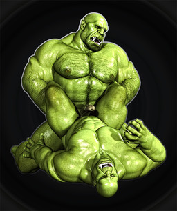 abs anal anal_penetration anvil_position beard biceps duo erection eyes_closed facial_hair from_front_position genitals hair hairy humanoid_on_humanoid humanoid_penetrated humanoid_penetrating humanoid_penetrating_humanoid legs_up lying male male/male male_penetrated male_penetrating male_penetrating_male muscular nipples not_furry nude on_back pecs penetration penile penile_penetration penis sex simple_background stubble tusks bartol humanoid orc 3d_(artwork) digital_media_(artwork)