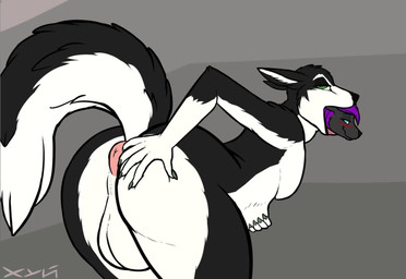 anthro anthro_pred anus balls belly belly_expansion belly_reduction belly_rub big_balls bone bones_in_feces burping burping_up_bones burping_up_object butt butt_expansion death digestion disposal duo expansion fart fart_cloud fatal_vore feces feet_first food food_fetish food_play french_kissing fur genitals head_in_mouth inner_ear_fluff kissing licking licking_lips looking_at_viewer looking_pleasured male male_farting male_pooping male_pred moobs narrowed_eyes neck_bulge nude_male oral_head_gulp oral_vore pooping scat_disposal seductive skull_in_feces smile spread_butt spreading struggling struggling_prey swallowing tail tail_motion tailwag thigh_expansion tongue tongue_out tuft vore weight_gain refe2 xyi canid canine canis domestic_dog husky mammal nordic_sled_dog spitz animated long_playtime sound video