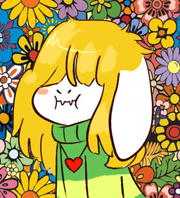anthro blonde_hair clothed clothing fur green_clothing green_sweater green_topwear hair hair_over_eyes heart_symbol jewelry long_ears male necklace pattern_clothing pattern_sweater pattern_topwear simple_background solo striped_clothing striped_sweater striped_topwear stripes sweater topwear white_background white_body white_fur young young_anthro mudkipful undertale undertale_(series) asriel_dreemurr boss_monster_(undertale) bovid caprine goat mammal 2016