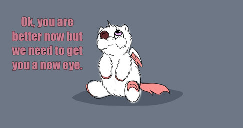 1_horn ambiguous_feral ambiguous_gender empty_eye_socket eyelashes feathered_wings feathers feral fur gore grey_background hooves horn mouth_closed pink_hooves pink_tail pink_wings purple_eyes simple_background sitting solo tail text white_body white_fur wings young young_ambiguous young_feral nekuchan fluffy_pony mythology dolly_(nekuchan) equid equine fluffy_pony_(species) mammal mythological_creature mythological_equine winged_unicorn 2021 digital_media_(artwork) english_text