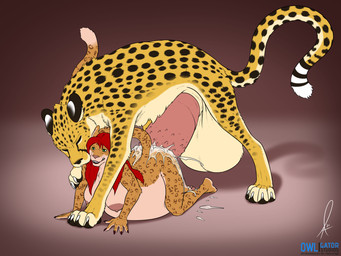 animal_genitalia animal_penis anthro anthro_on_feral areola balls bestiality big_areola big_balls big_breasts big_penis black_nose black_spots bodily_fluids breasts brown_background brown_body brown_fur butt claws clenched_teeth colored_nails cum cum_inflation cum_inside cum_on_butt cum_on_ground cum_on_leg duo erection extreme_penetration eyes_closed feline_genitalia feline_penis female female_on_feral female_penetrated feral fur genital_fluids genitals green_eyes hair huge_balls huge_penis hyper hyper_balls hyper_genitalia hyper_penis inflation interspecies male male/female male_penetrating male_penetrating_female messy nails nipples orgasm penetration penis pink_nose pink_penis red_hair red_nails resting_on_belly sex simple_background size_difference spots standing_over tail tan_balls tan_body tan_fur teeth yellow_body yellow_fur agroalba owligatorstudios jasiri mahiri cheetah felid feline leopard mammal pantherine 2021 4:3 absurd_res hi_res
