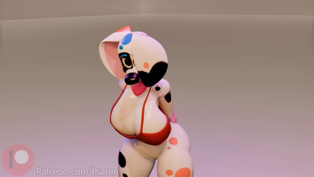 anthro big_breasts black_spots bottomless bottomless_female breast_expansion breasts butt cleavage clothed clothing expansion female fur growth huge_breasts hyper hyper_breasts looking_at_viewer looking_back markings patreon_logo red_clothing red_topwear shaking_butt solo spots spotted_body spotted_fur topwear fharen 101_dalmatian_street 101_dalmatians disney patreon da_vinci_(101_dalmatians) 16:9 3d_(artwork) 3d_animation alternate_version_at_paywall animated digital_media_(artwork) hi_res no_sound short_playtime widescreen