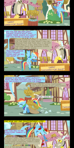 2013 bag barrel bush comic cutie_mark dialog discord_(mlp) draconequus english_text equine fangs female flying friendship_is_magic gem hair horse house kaznob knocked_out male multi-colored_hair my_little_pony pegasus pony ponyville purple_eyes rainbow_dash_(mlp) rainbow_hair red_eyes scepter star text tomato tree twilight_scepter_(mlp) wings
Rating: Safe
Score: 6
User: 2DUK
Date: December 01, 2013